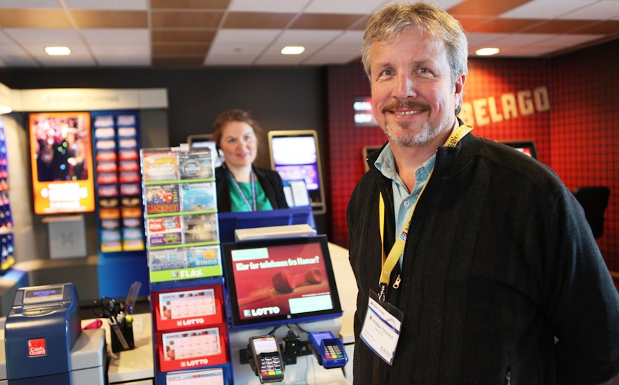 Viggo Boneng (55) fra levanger vant over seks millioner kroner i VikingLotto 17. februar, men måtte likevel levere en ny kupong da han var på millionærlunsj hos Norsk Tipping.