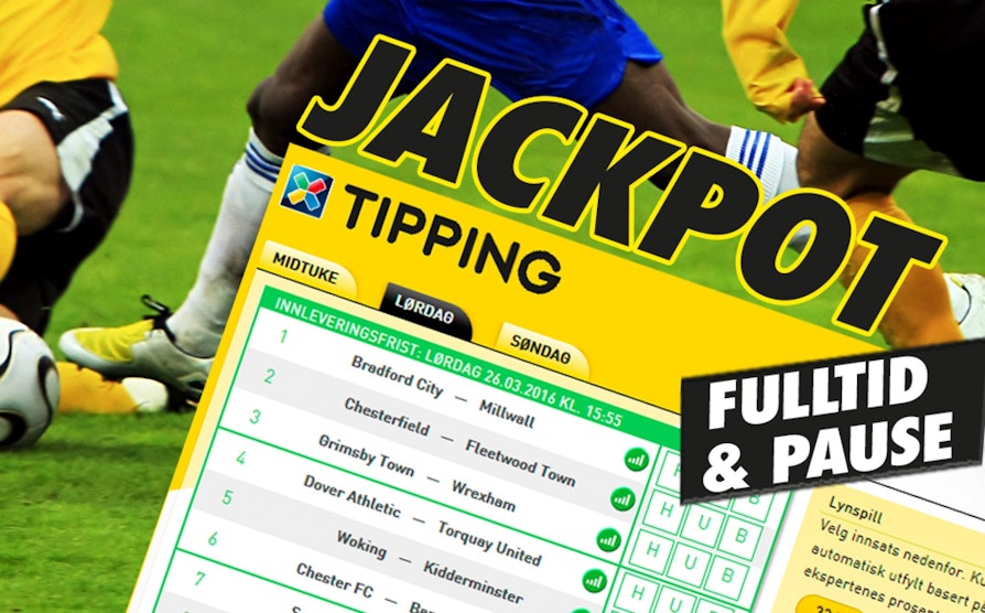 Tipping påskeaften
jackpot