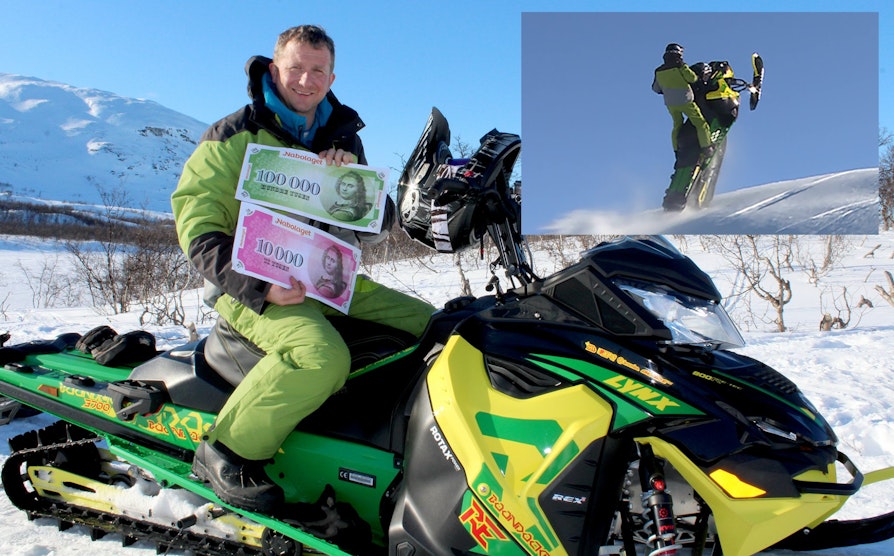 Thomas Nylund (43) fra Rundhaug er i skyene etter gevinstene på 110 000 i Nabolaget.