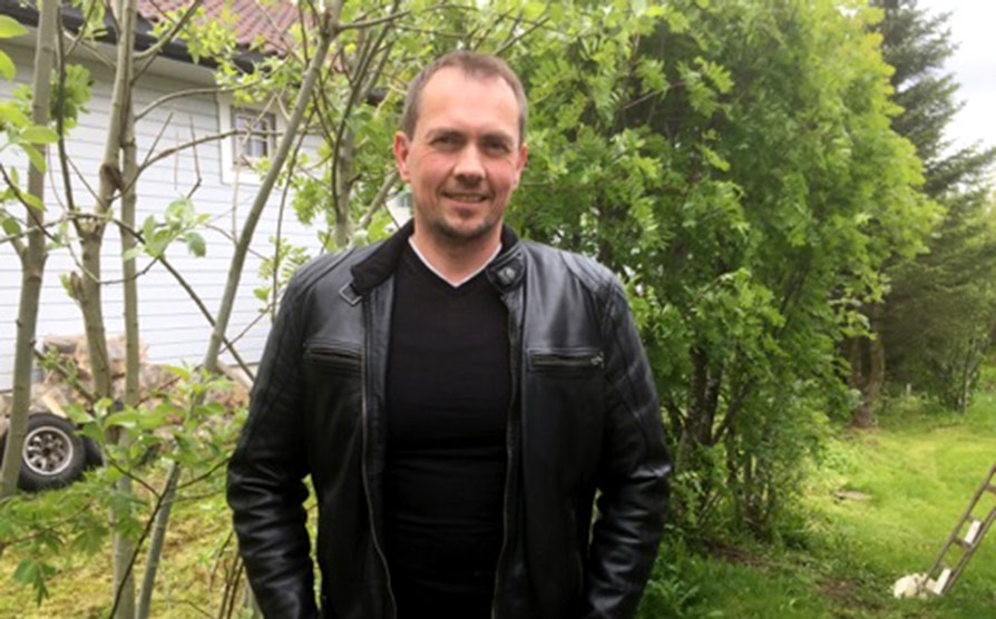 Tom Andre Larsen bilflaxvinner nr 3