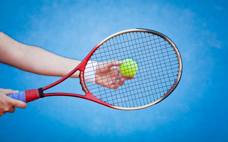 Tennis illustrasjon.