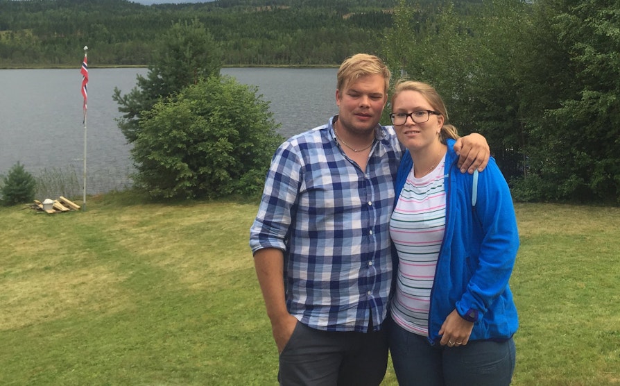 kjetil ellingshaugen (29) fra Kongsvinger vant 100.000 kroner i Nabolaget. Nå skal han gifte seg med kjæresten!