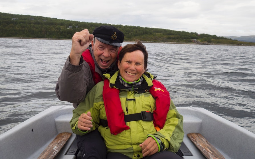 Harald Georg Olsen og Else Karin Henriksen fra Hammerfest vant begge i Nabolaget.