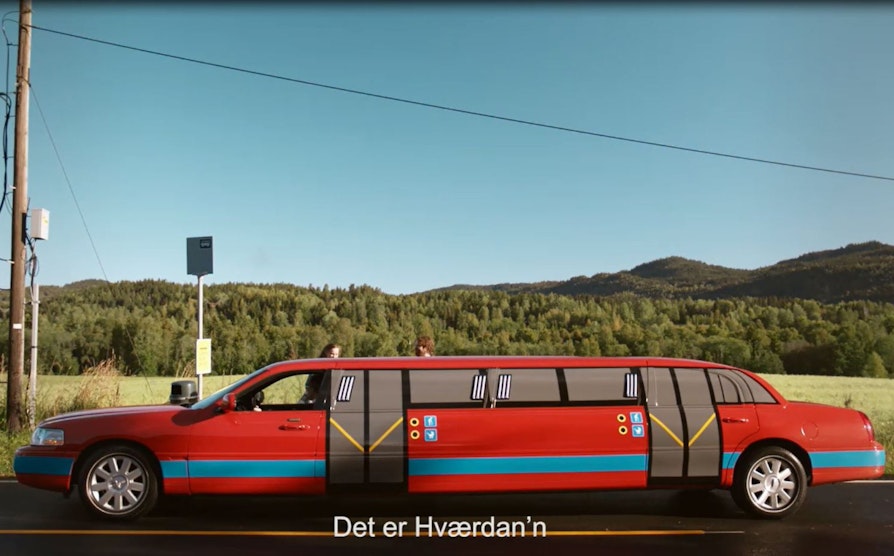 hværdan, lotto, limo for buss, reklamefilm, lotto-millionærer er ikke som andre millionærer