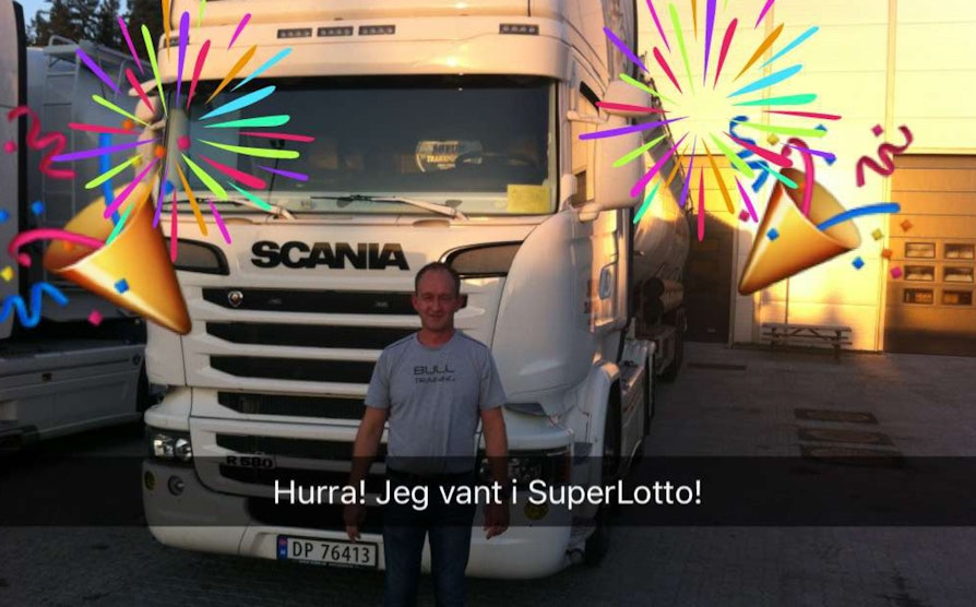 Under SuperLotto-trekningen den 25. juni 2016, var Kjell Søndrol fra Odnes i Søndre Land én av 30 heldige som vant 1,2 millioner kroner - uten å ha sju rette i Lotto.