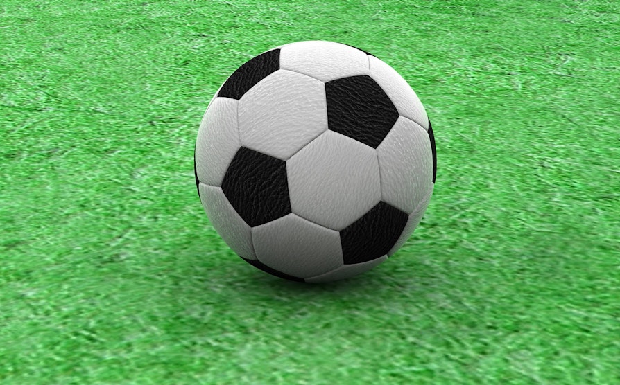 Illustrasjon fotball.