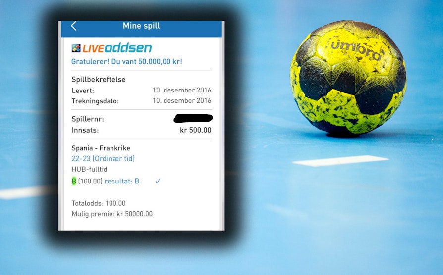 Håndball-EM. 100 oddser