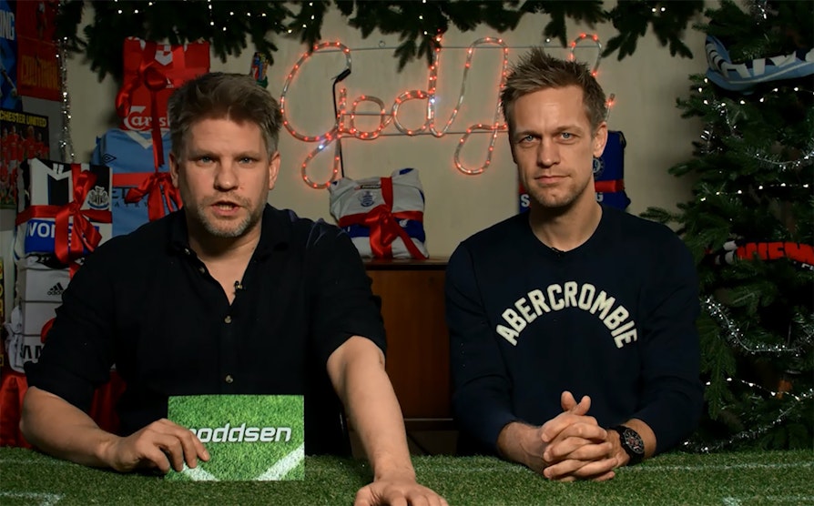 Håvard Lilleheie og Mads Hansen. Poddsen nyttårsaften.