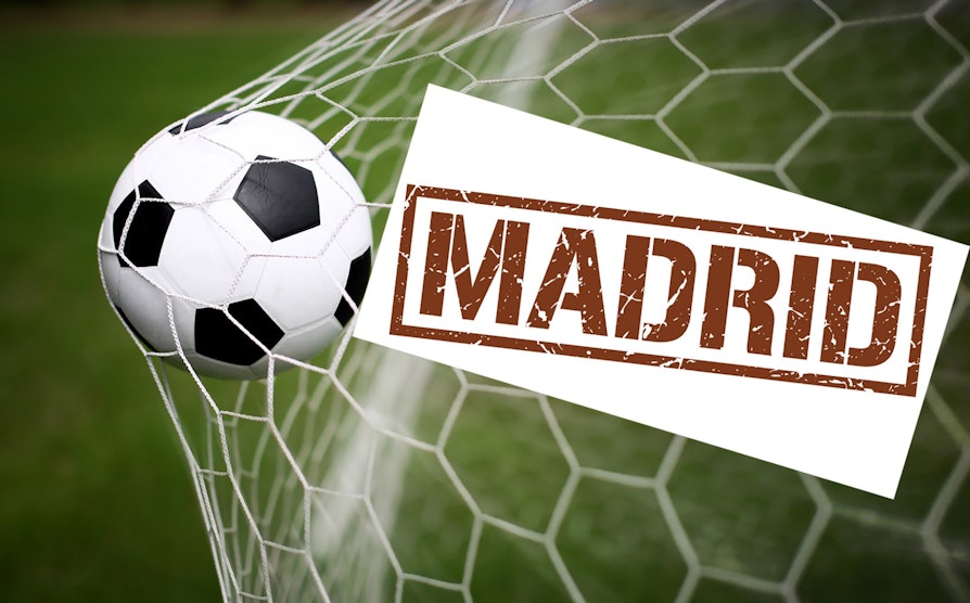 Madrid-derby i Champions League april 2017.