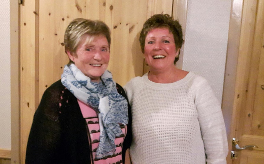 Reidun (mor) og datter, Inger Marit Slettmoen