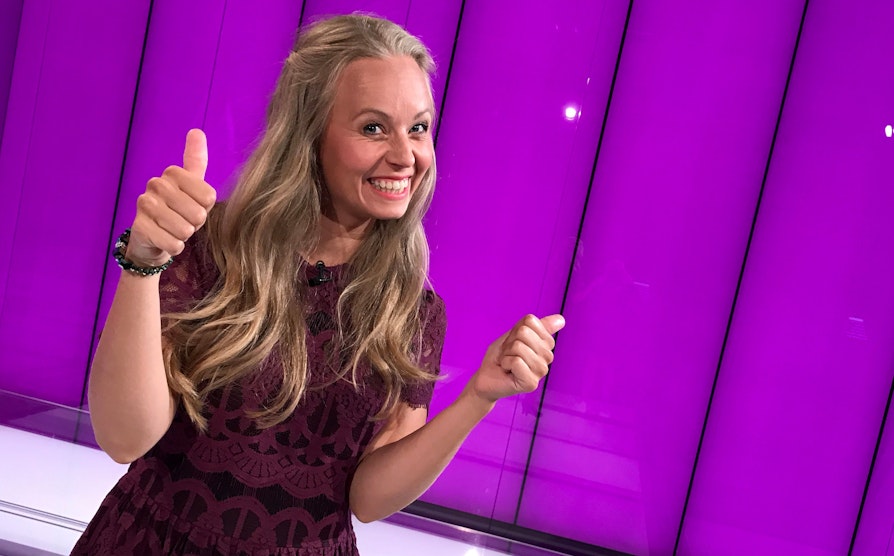 EXTRA, Kjersti Gullvåg, programleder, trekning, 8. august 2017, 08.08.17