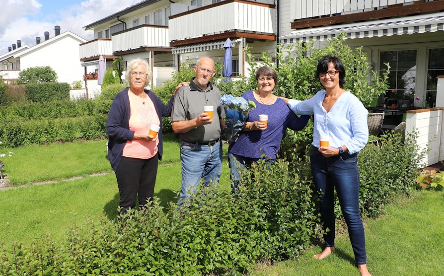 Brita Ihli Gruehagen, Ragnhild Molstad, Ivar Molstad og Ellen Udnes. 02.08.17