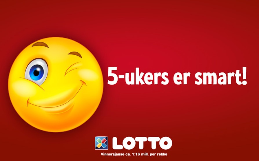 Lotto, kampanje, 5 ekstra lotto-millionærer, høst 2017