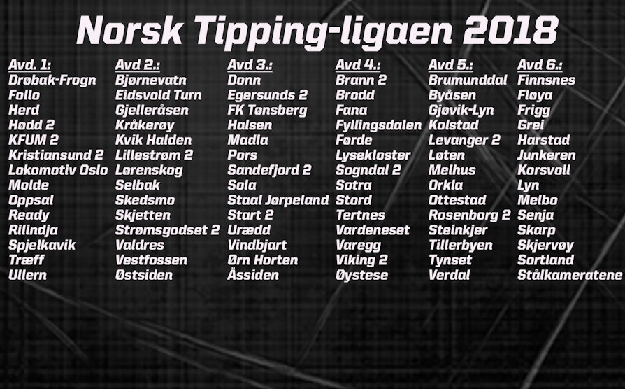 NT-ligaen 2018