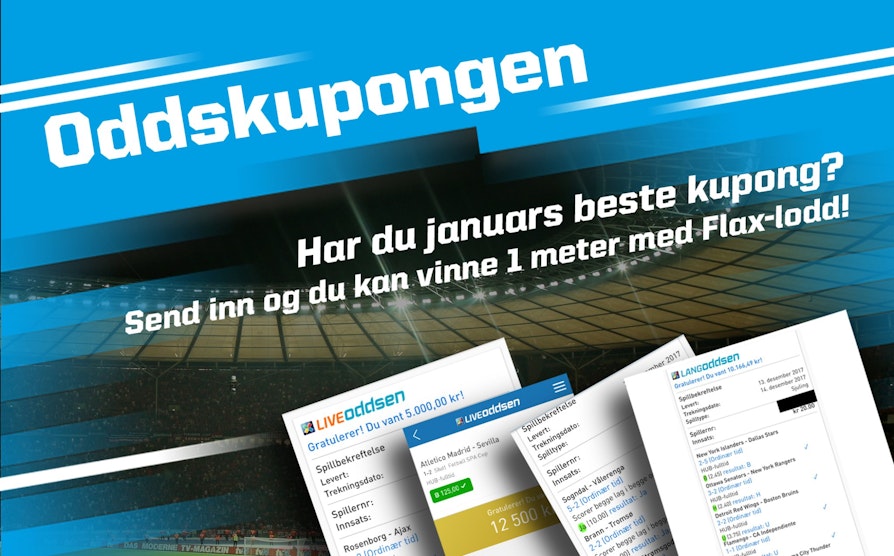 Oddskupongen januar