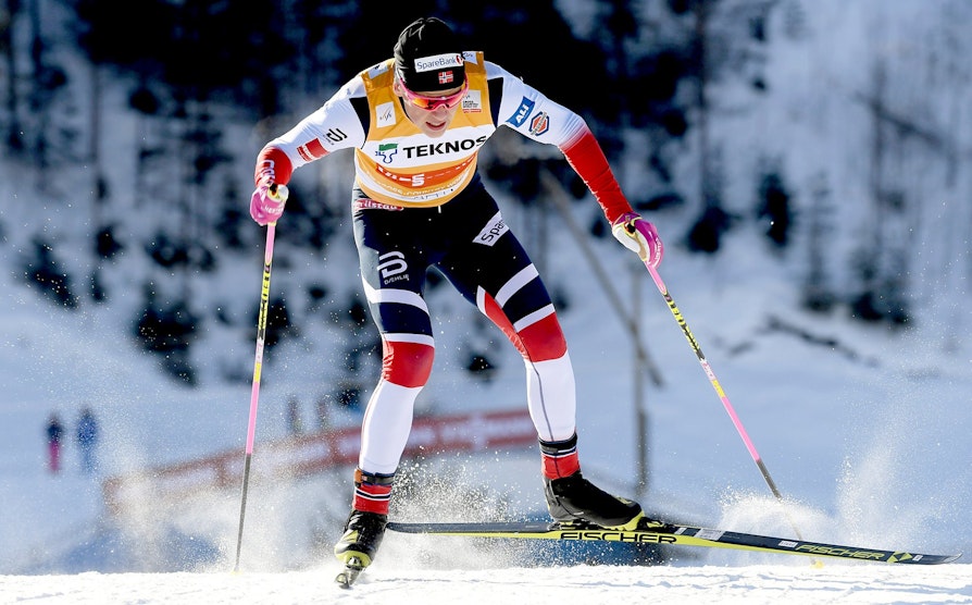 Johannes Høsflot Klæbo i skøytig