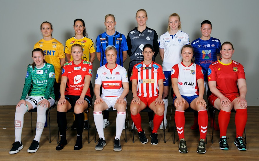 Toppserien. Alle lag.