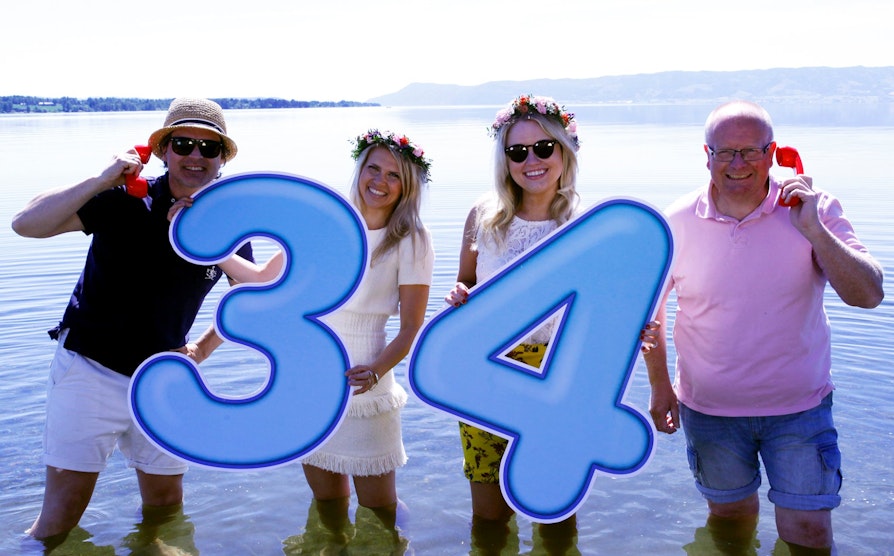 superlotto, sankthansaften, 34 Lotto-millionærer, Ola Thorset, Pernille Storholm Skaret, Nina Rundsveen, Atle Jensen