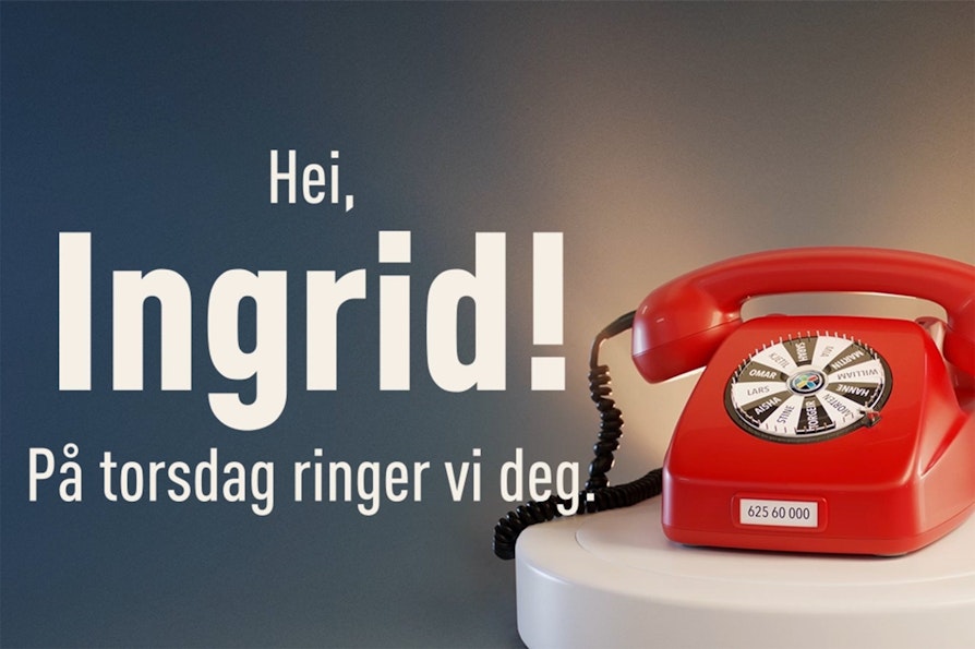 Hva skal vinneren hete?, telefonen fra hamar, ingrid