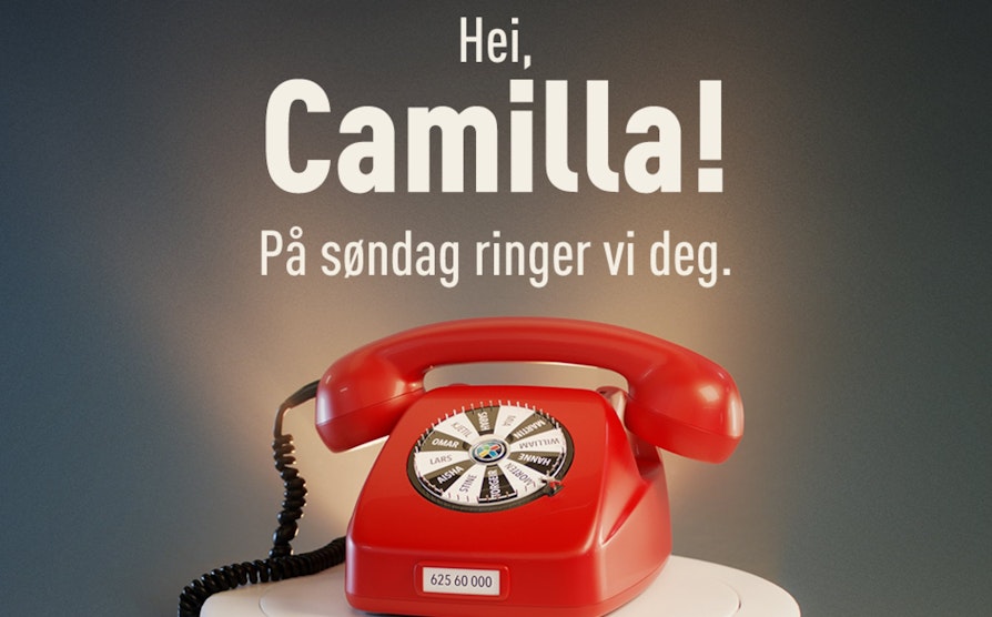 Hva skal vinneren hete Camilla