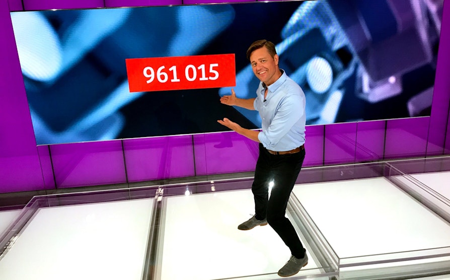 Programleder Johan Høstmælingen, Extra-trekning, 10. juli 2018