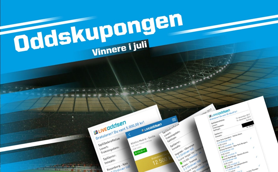 Oddskupongen_her er vinnerne for juli