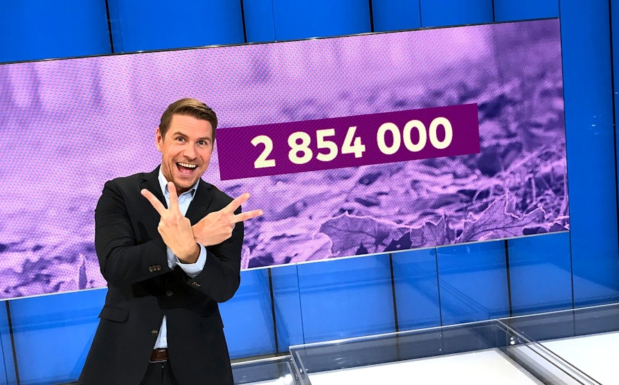 Programleder Reidar Buskenes, joker, 12. september 2018