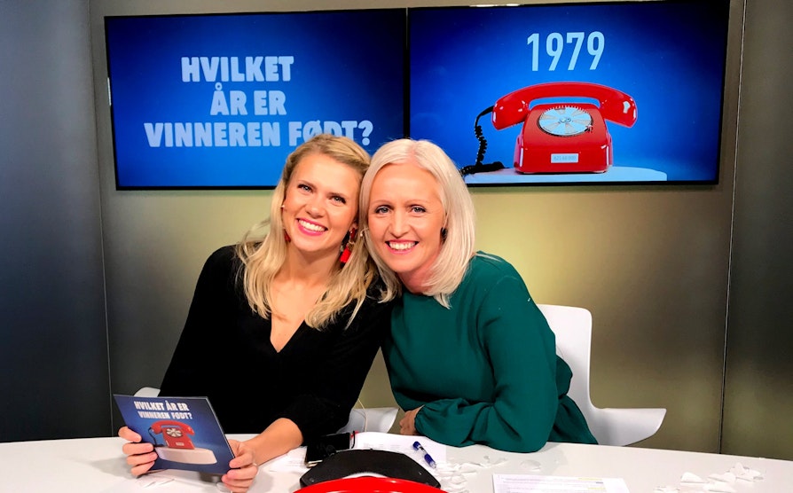 Hvilket år er vinneren født? Telefonen fra Hamar, Pernille Storholm Skaret, Ingrid Roterud Mathisen