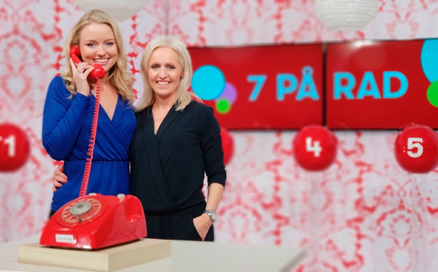 Lotto, 7 på rad, Nina Rundsveen og Ingrid Roterud Mathisen