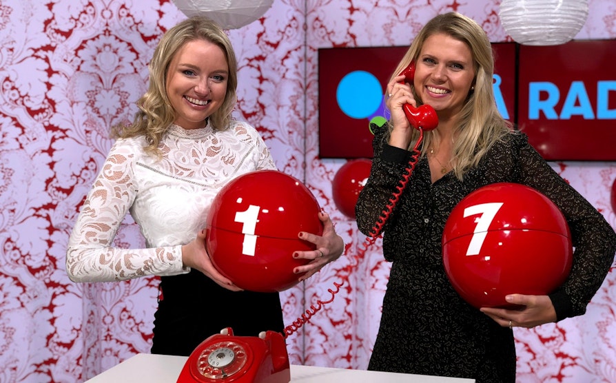 I Lotto-kampanjen 7 på rad trekker vi ut én heldig vinner av 1 million kroner hver dag i en hel uke. Nina Rundsveen og Pernille Storholm Skaret er to av programlederne på Facebook.