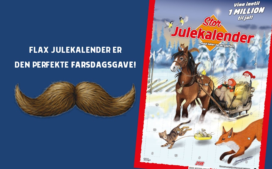 FLAX_farsdag_illustrasjon_perfekte_gave