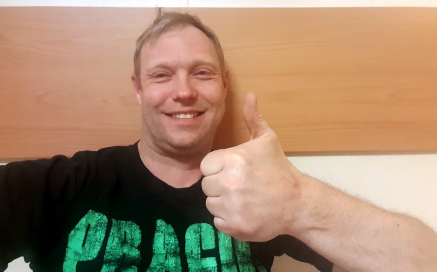 Oslomannen Morten Berg (46), bosatt i Flatanger, vant 1 million kroner + et reisegavekort på 100.000 kroner i Eurojackpot 14. desember 2018.