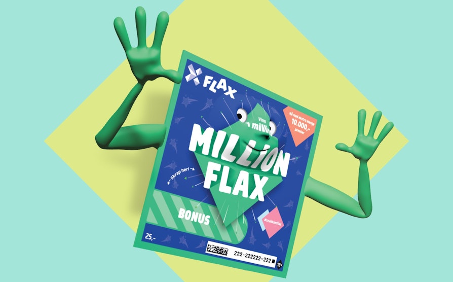 Flax, millionflax, loddvar, loddy, nye Flax-lodd søker spenning, med drøssevis av premier