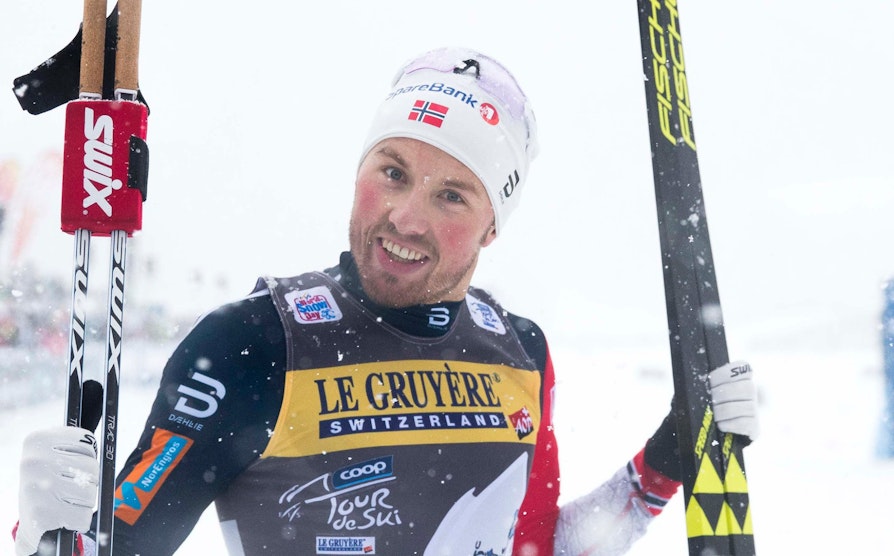 Emil Iversen. Norge. Langrenn. tour de ski.