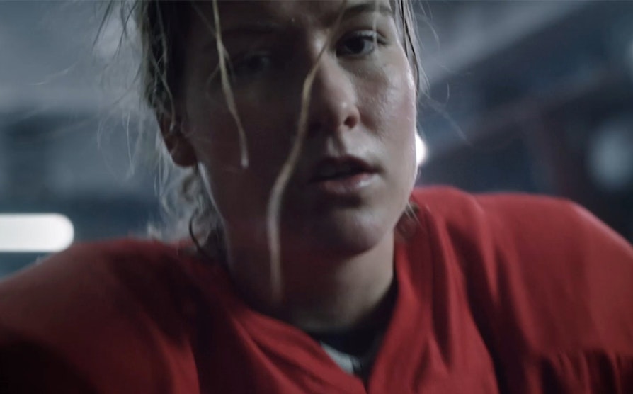 Hockeyspiller Andrea Dalen er en av utøverne som stiller opp i Norsk Tipping-filmen "Like muligheter. Uansett."