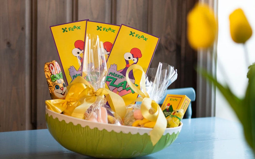 påskeflax, påskeegg, påsken 2019, budor