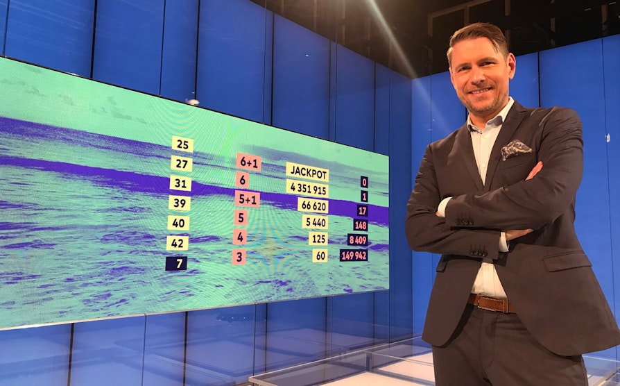Vikinglotto Programleder Reidar 24. juli 2019.