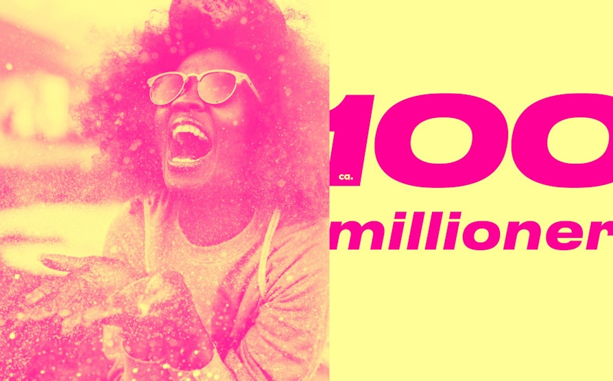 Vikinglotto-pott 100 mill.