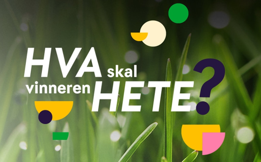 Hva skal vinneren hete - vinn 50 000 til din grasrotmottaker.