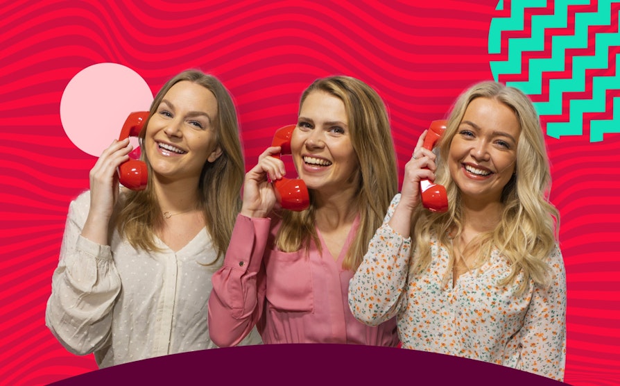 lotto, supertrekning, sommer 2020, 20. juni, Pie-Christine Skagsoset Norseng, Ane-Marthe Pedersen, Pernille Storholm Skaret