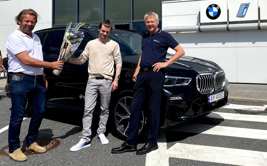 Ole Håvard Haugen, NT, vinner Stian Vollvik, Leif Ringsrød, Sulland BMW Moss