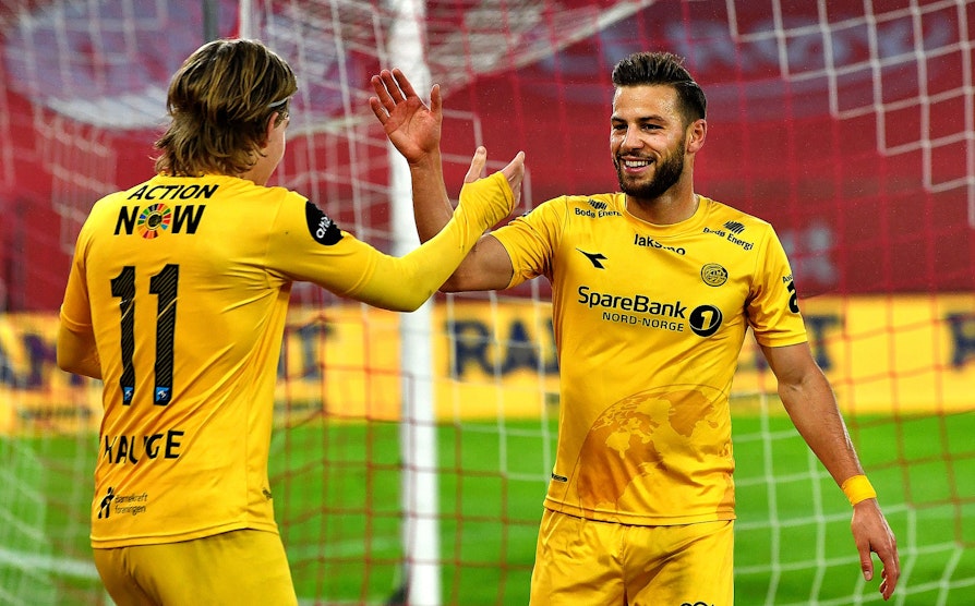 Bodø/Glimt
Jens Petter Hauge 
Philip Zinckernagel