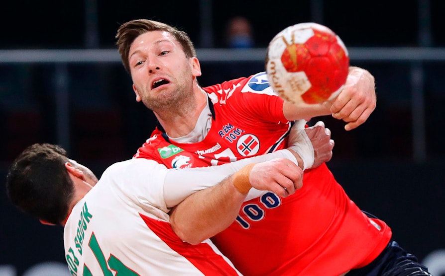 Håndball-VM. Harald Reinkind. Til sak før kamp mot Island i hovedrunden søndag 24. januar 2021.