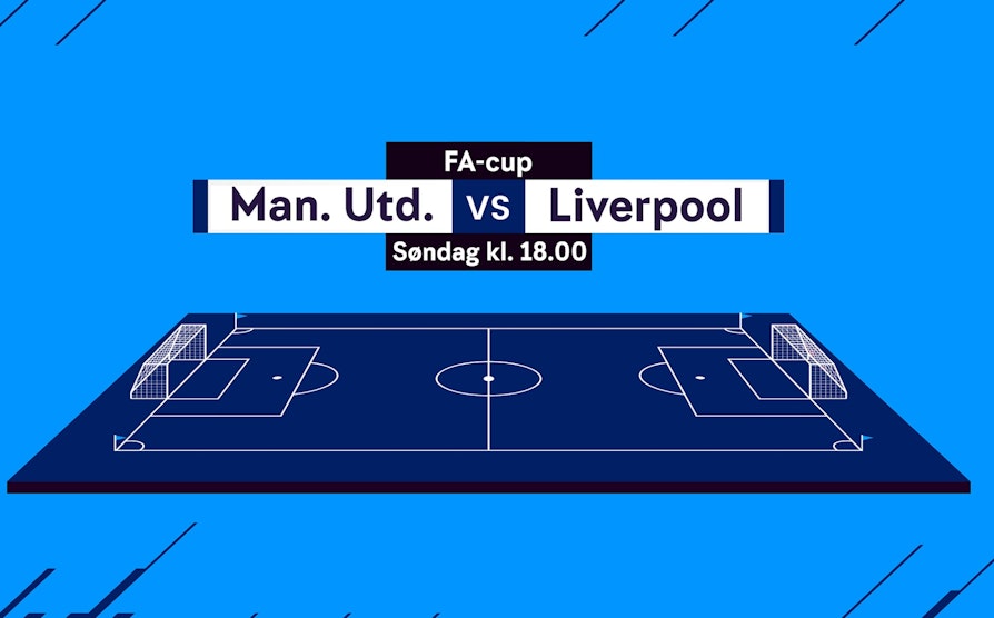Forhånds FA-cup Manchester United - Liverpool søndag 24. januar 2021.