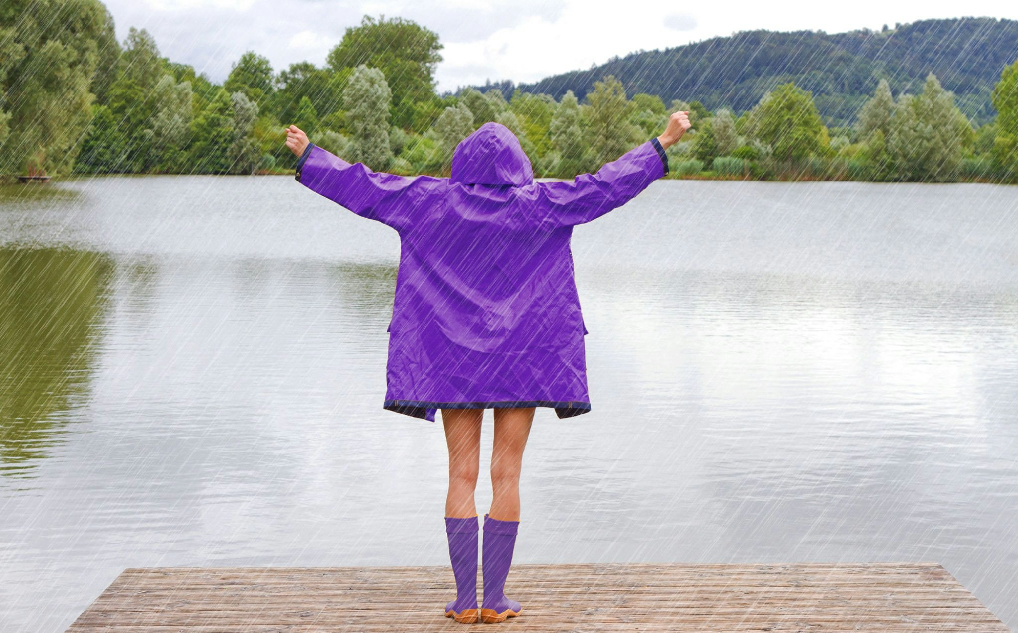 regnjakke regn vår extra