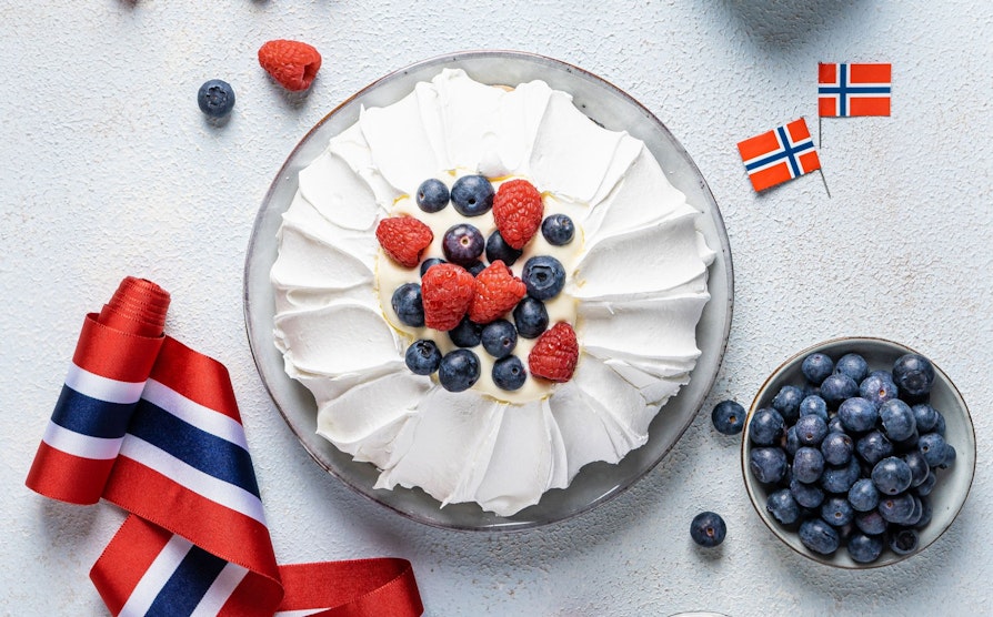 17.mai 17. mai pavlova kake flagg