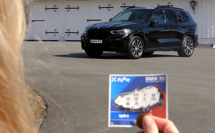 BMW X5 hybrid. BilFlax 2021.