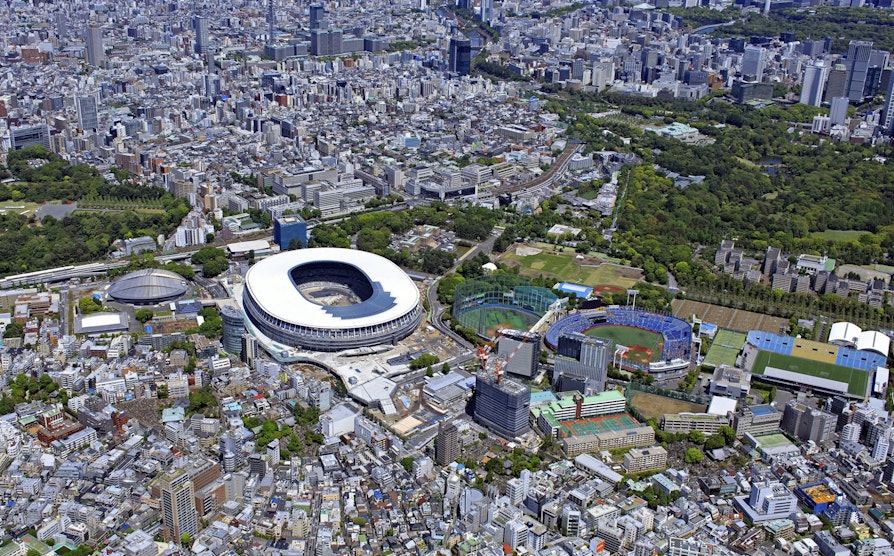 OL i Tokyo. Stadion. 2021.