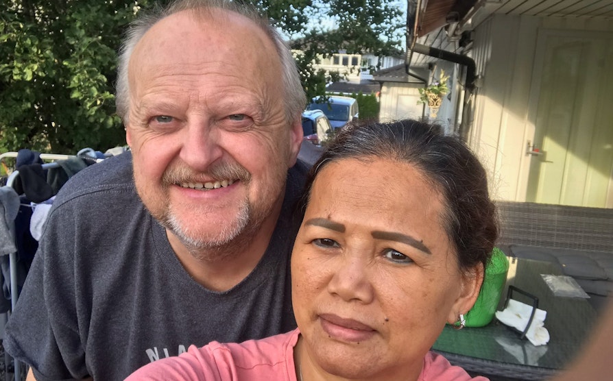 Tor Halvard Bredesen og kona Evangeline Bredesen