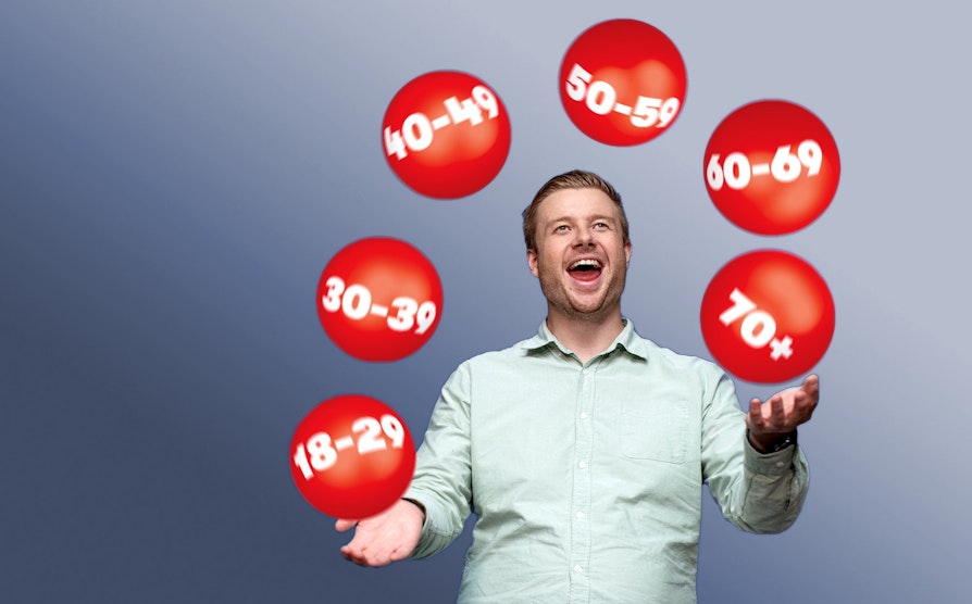 6 ekstra Lotto-millionærer. Kampanje oktober 2021. Lars Hulleberg - trekningsredaktør.
